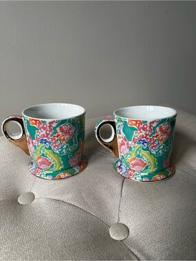 Lilly Pulitzer Shell Search Mug - Set of 2